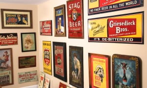 Breweriana Vintage Advertising Signs 1870-1950's