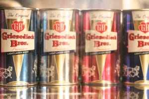 1953 Griesedieck Bros. Flat Top Beer Cans
