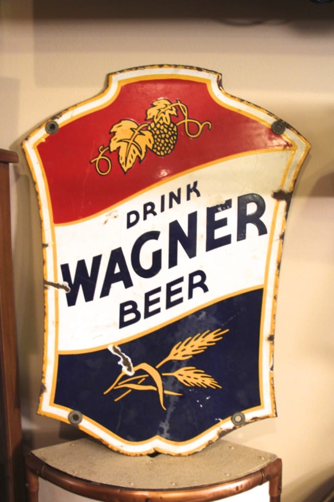 The Antique Advertising Expert | Wagner Beer Porcelain Sign, Granite ...