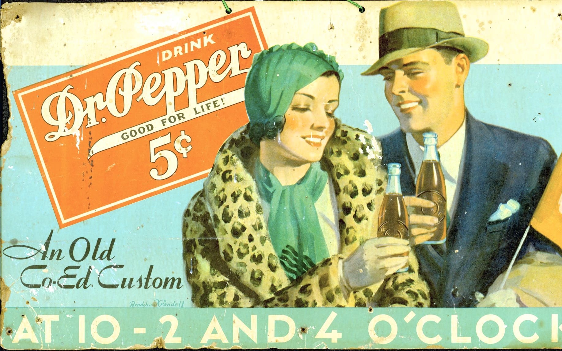 Dr Pepper Good for Life Ad - The Antique Advertising Expert