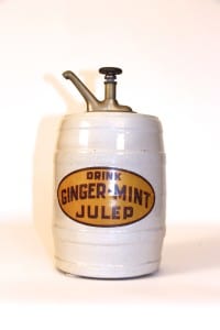 1910's Emerson Drug. Co.'s Ginger-Mint Julep Syrup Dispenser