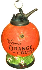 Ward's Orange Crush Syrup Dispenser