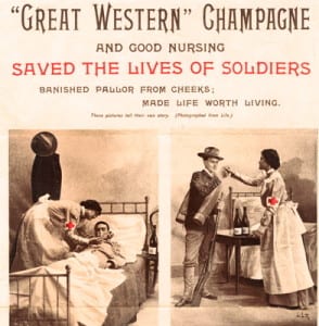 1870's Wine Ad Claimed it Saved Lives