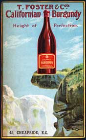 1906 Foster & Co. Wine Print Ad