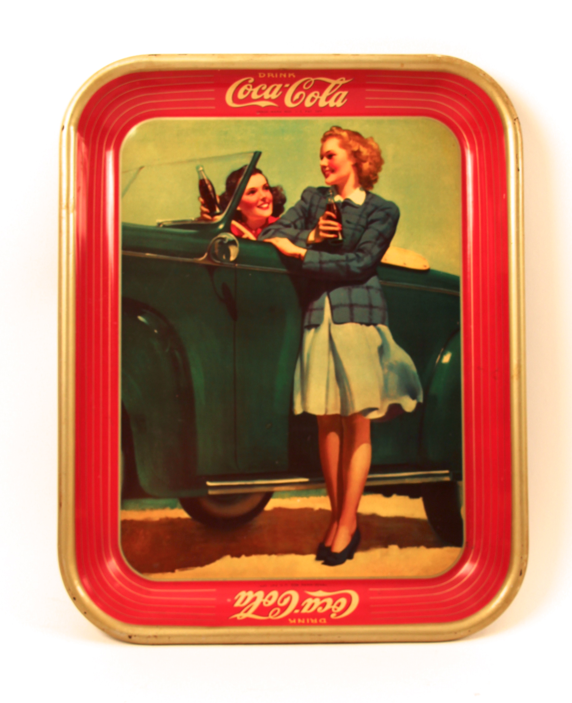 original coca cola tray