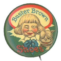Buster Brown Shoes Button