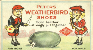 Weatherbird Shoes Mascot 1901-1932