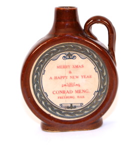 Conrad Meng Whiskey Jug 1900 Freeburg , IL