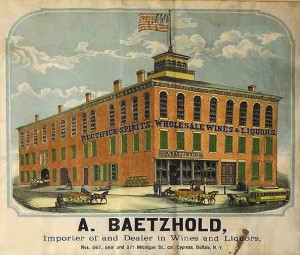 August Baetzhold Whiskey Factory in Buffalo, NY