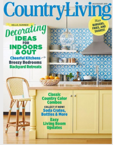 Country Living Magazine July/ August 2015 Issue