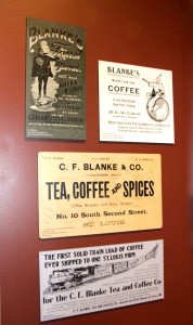 C.F. Blanke Coffee Advertisements - at the MO History Museum 