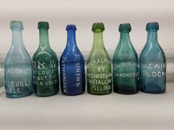Antique St Louis Bottle, Circa 1850-1880